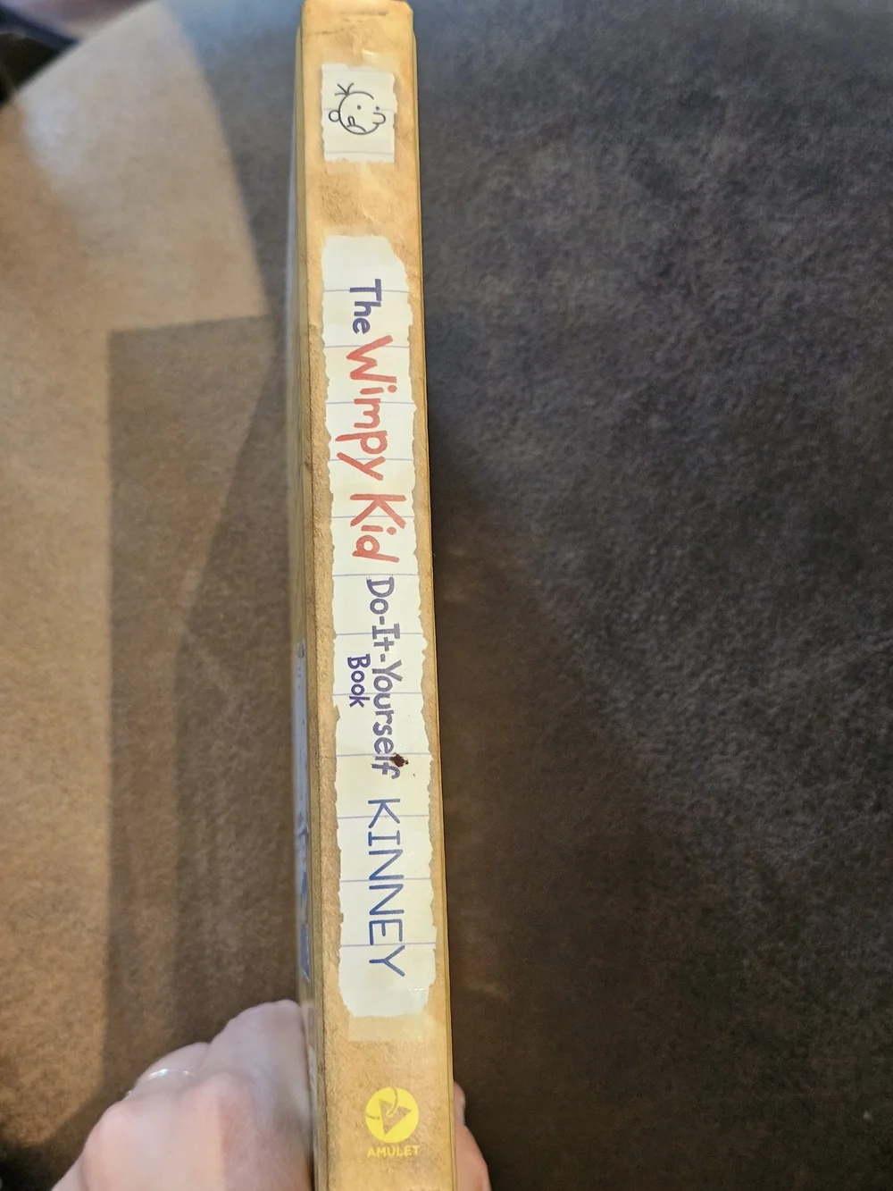 Do-It-Yourself Book - Jeff Kinney - Tan Cover
